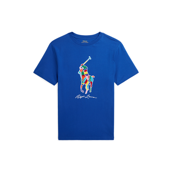 Big Pony Cotton Jersey T-shirt Boys 6-14 Years 1