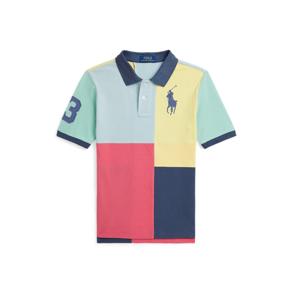 Big Pony Cotton Mesh Polo Shirt Boys 6-14 Years 1