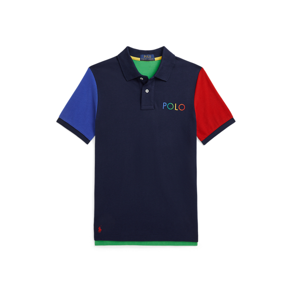 Color-Block-Poloshirt mit Ombr&eacute;-Logo Boys 6-14 Years in 1
