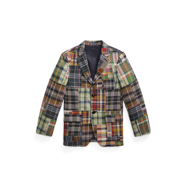 Polo-Sakko mit Patchwork-Design Boys 6-14 Years in 1