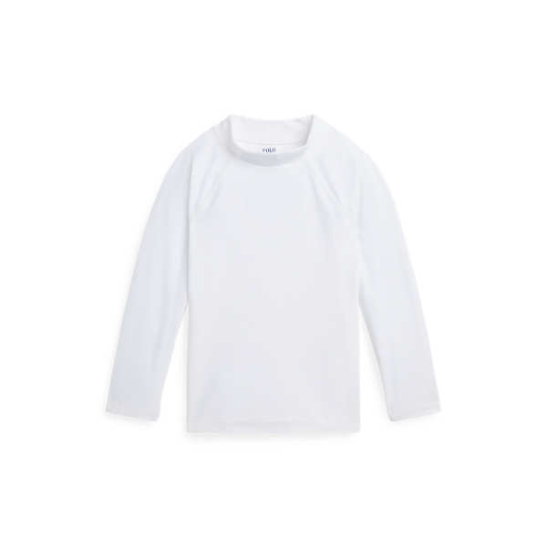 Ceramic White Performance Rash Guard Boys 2-7 1