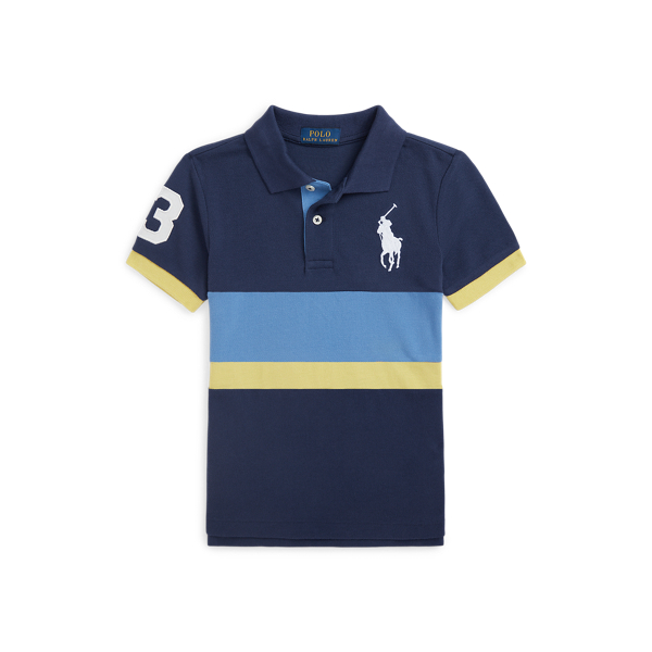 Big Pony Cotton Mesh Polo Shirt Boys 1.5-6 Years 1