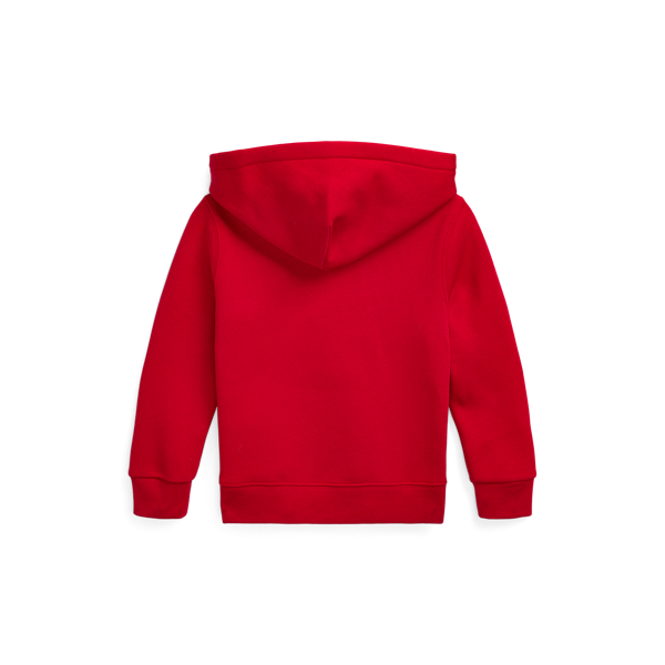 RL Red Fleece Hoodie Boys 2-7 2