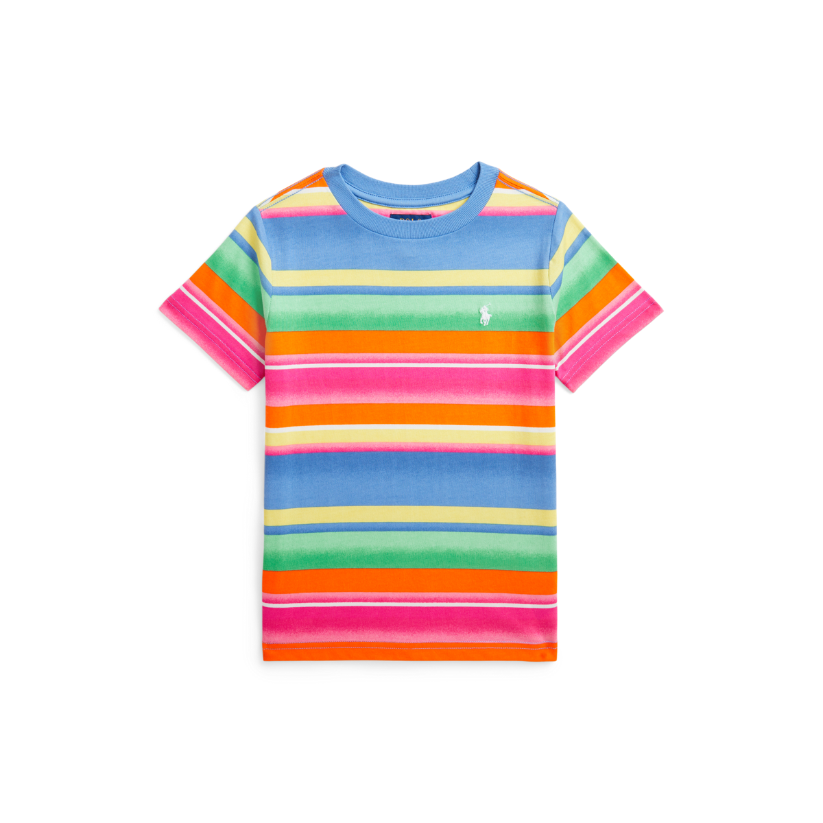 【POLO RALPH LAUREN】 Striped cotton jersey T-shirt P00765581.jpg