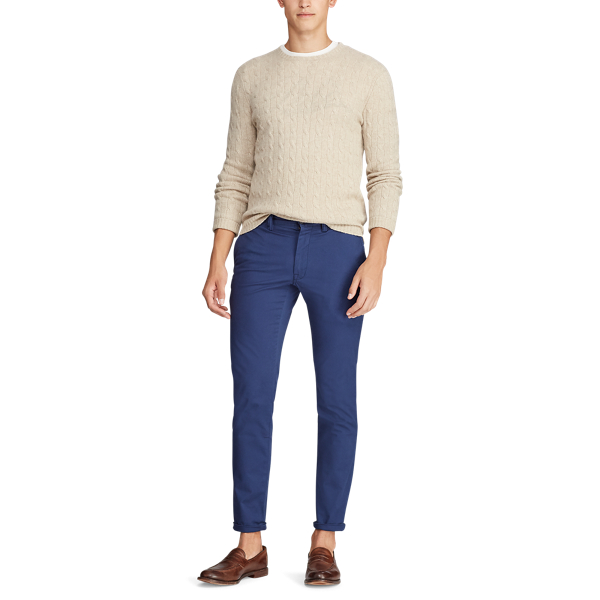 Slim-Fit-Chino mit Stretch Polo Ralph Lauren in Dunkles Kobalt 2