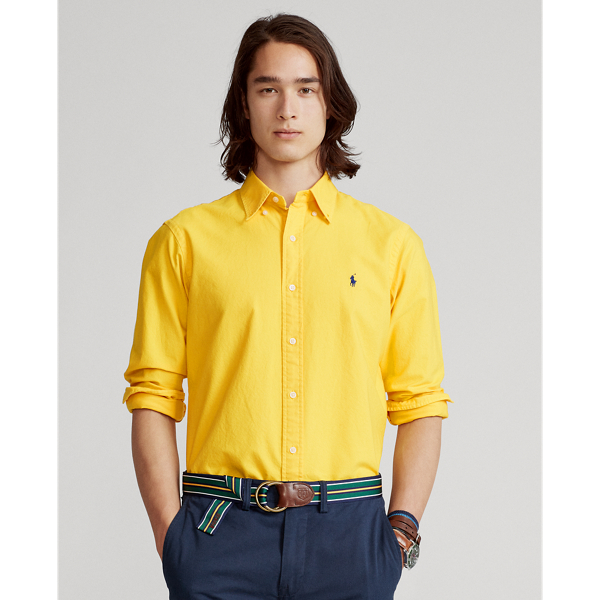 Tシャツ・カットソー Ralph Lauren Custom-Fit Garment Dyed Oxford Shirt Custom Fit Garment-Dyed Oxford Shirt for Men | Ralph Lauren® GI