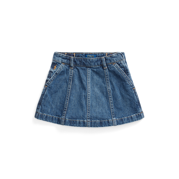 Jupe en denim de coton