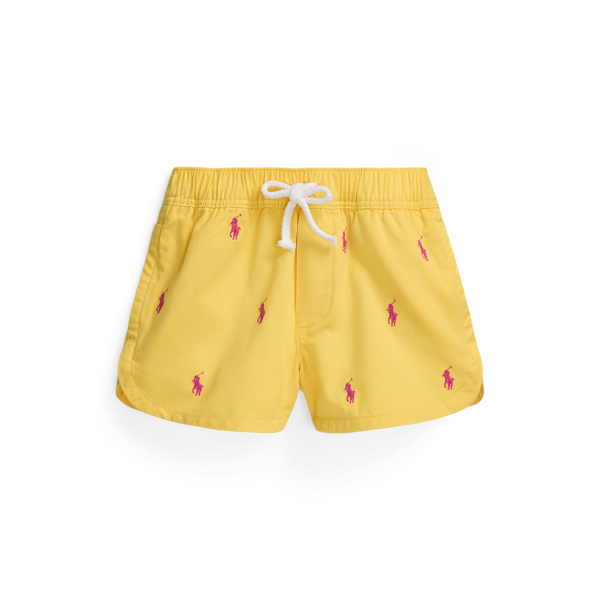 Polo Pony Cotton Twill Short Girls 1.5-6.5 Years 1