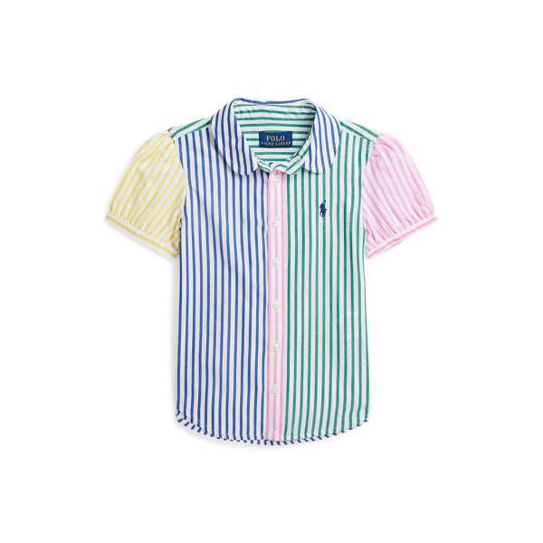 Camisa divertida de algod&oacute;n con rayas