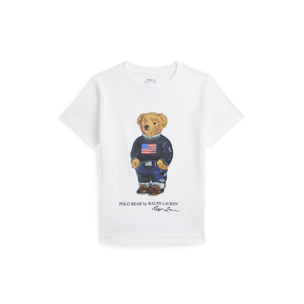 Ralph lauren teddy bear tee on sale