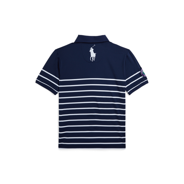 Boys 8-18 윔블던 볼키드 퍼포먼스 폴로 셔츠 Refined Navy/Cermic White 2