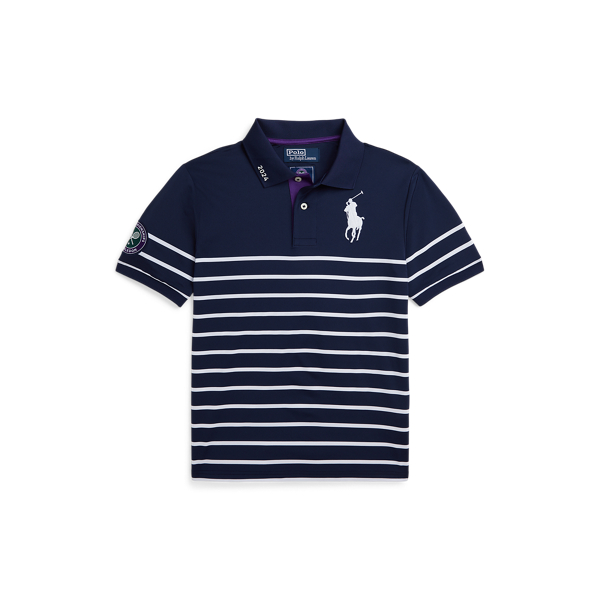 Wimbledon Ballkid Performance Polo Shirt Boys 6-14 Years 1