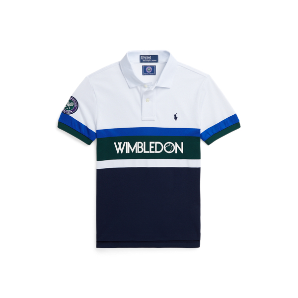 POLO RALPH LAUREN ポロシャツ WIMBLEDON 2016 ウィンブルドン ボールキッド ストライプド ポロシャツ | ラルフ