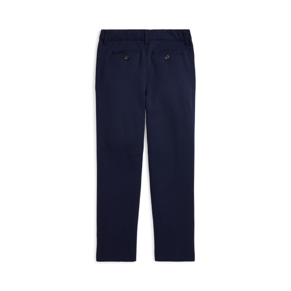 RRL コットン トラウザーズパンツ W28L30 ブルーグレー RRL ダブルアールエル Field Chino Flat Front Herringbone