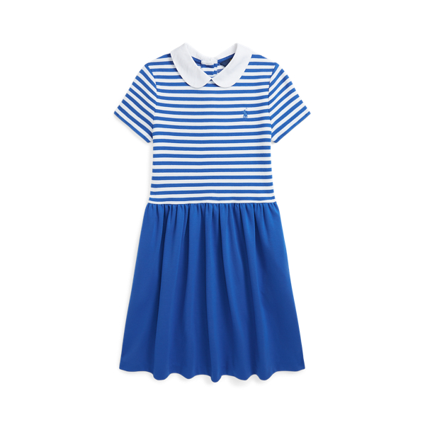 Striped Ottoman Ponte Dress Girls 7-14 Years 1