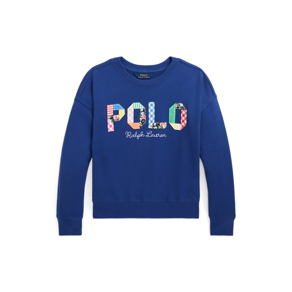 Mixed-Logo Terry Sweatshirt Girls 7-14 Years 1