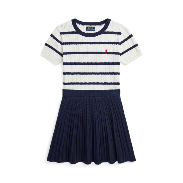 Striped Cotton Jumper &amp; Skirt Set Girls 7-14 Years 1
