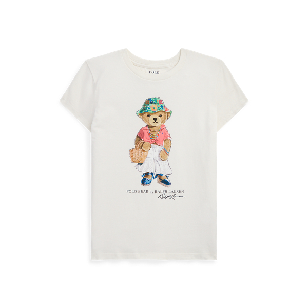 Polo Bear Cotton Jersey T-Shirt