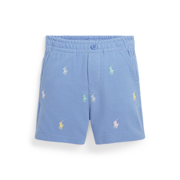 Short Polo Prepster en coton piqu&eacute;