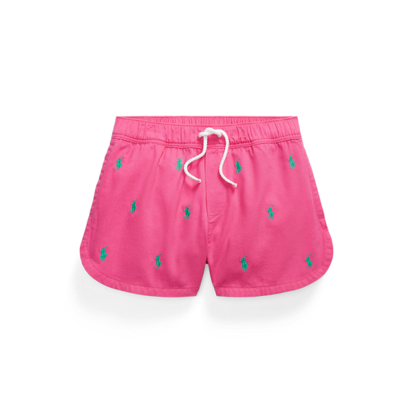 Polo Pony Cotton Twill Short Girls 7-14 Years 1