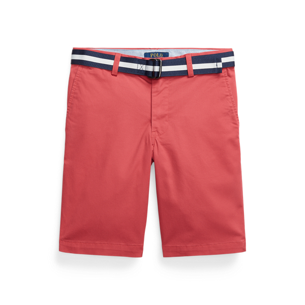 Straight Fit Flex Abrasion Twill Short Boys 6-14 Years 1