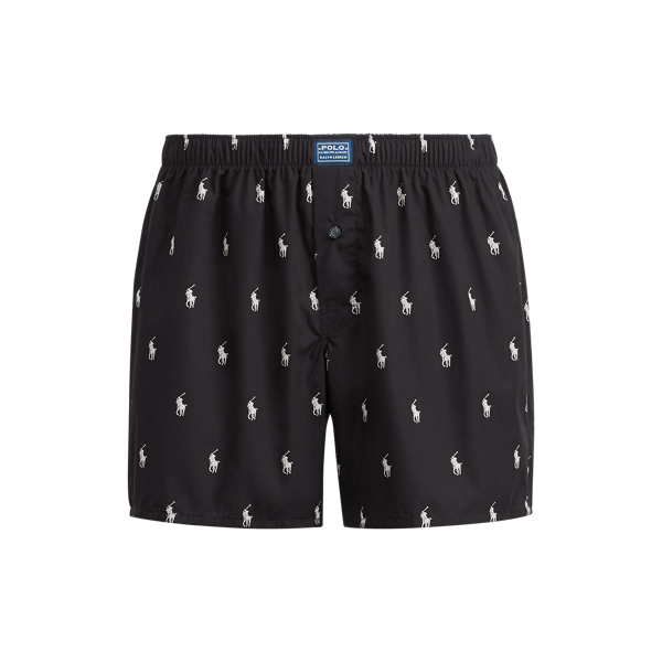 Classic Woven Cotton Allover Pony Boxer