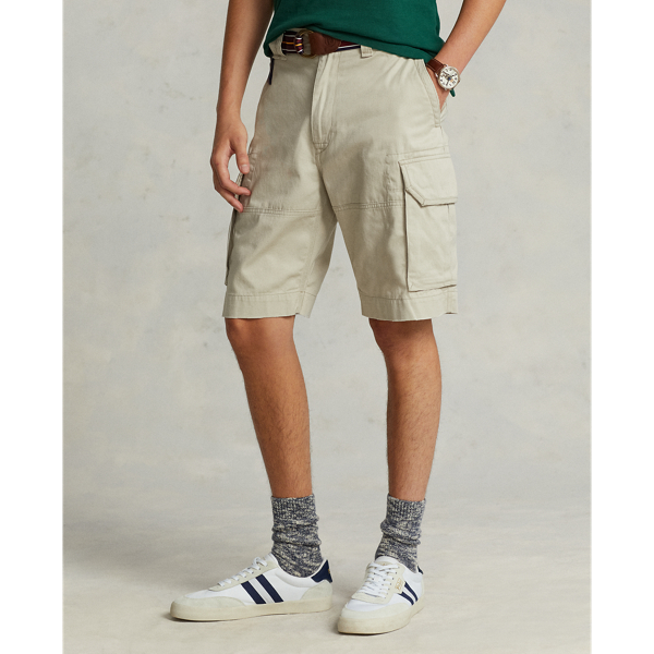 Men s 10.5 Inch Classic Fit Chino Cargo Short Ralph Lauren