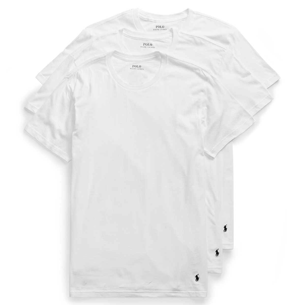 Ralph lauren white tee pack on sale