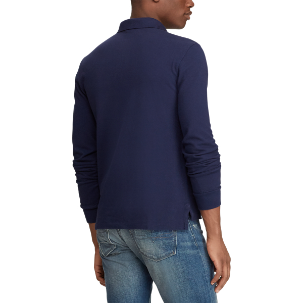 Newport Navy Custom Slim Cotton Mesh Polo Polo Ralph Lauren 5