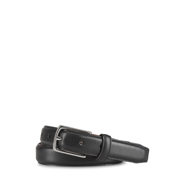 Black Calfskin Belt Boys 6-14 Years 1