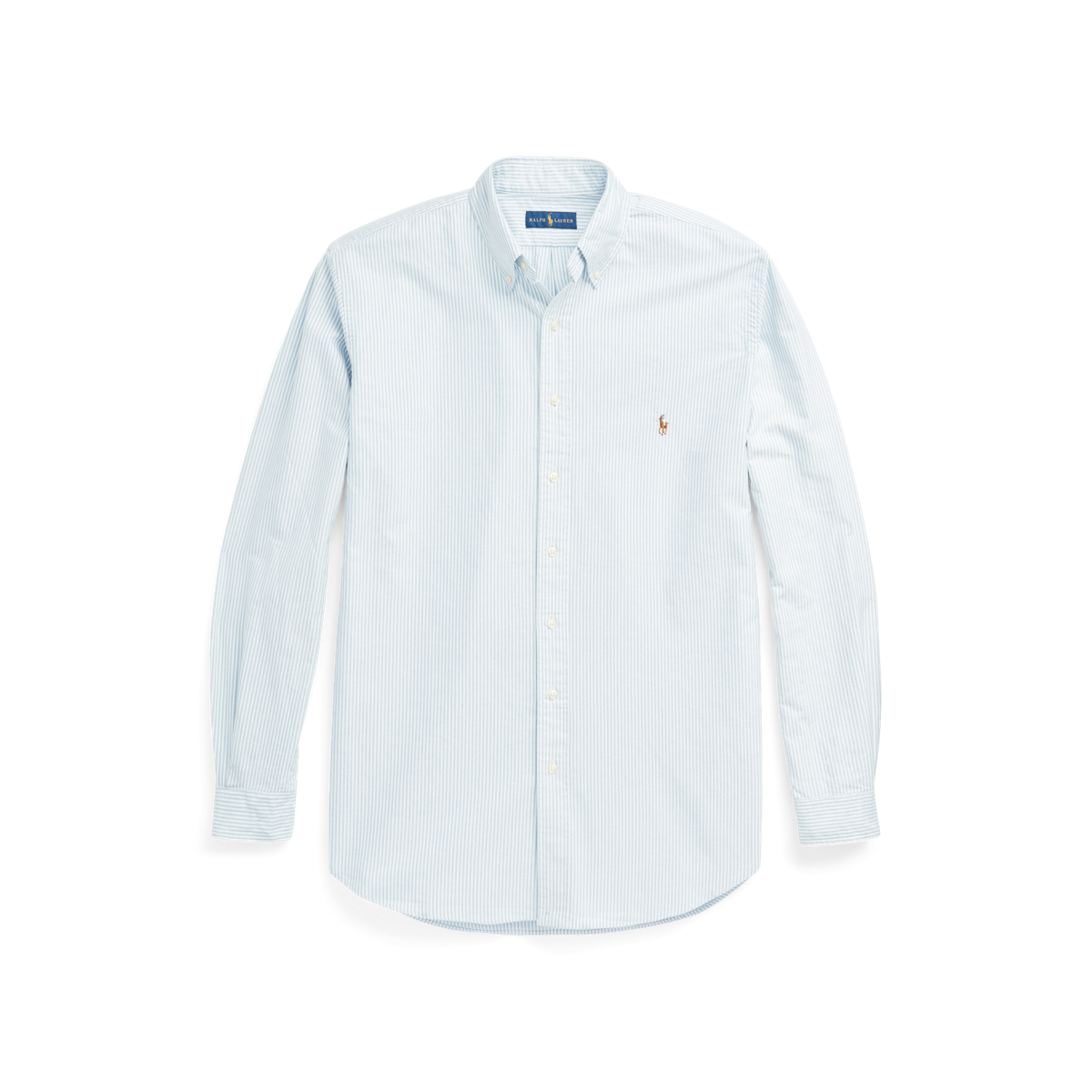 Ralph lauren striped button down shirt deals