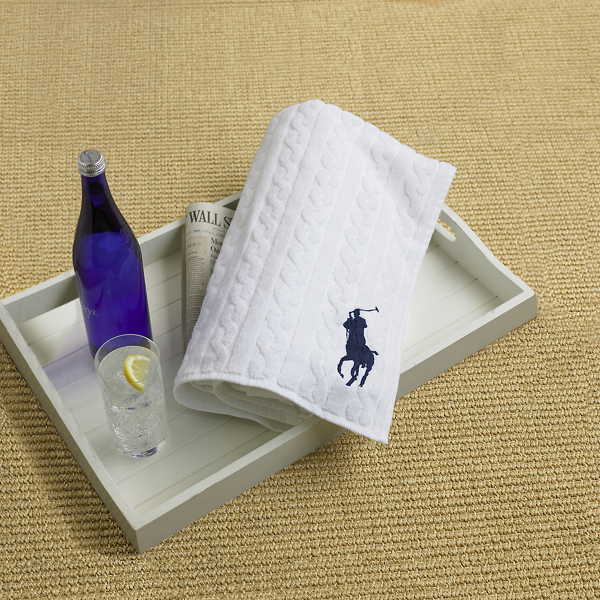 White Beachcomber Towel Ralph Lauren Home 1