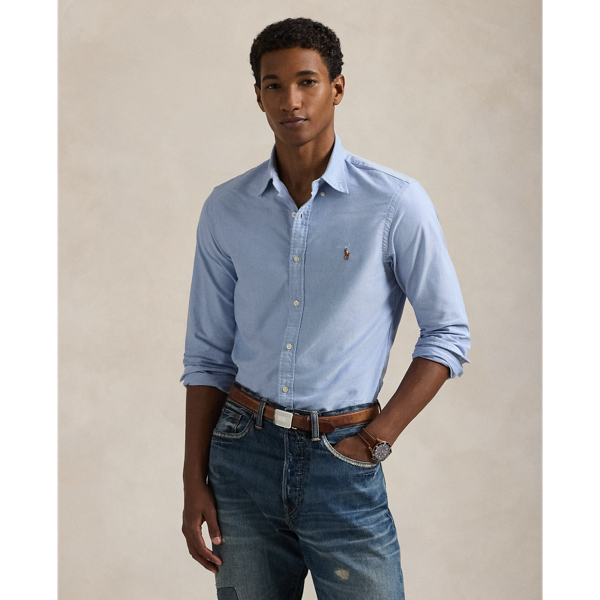 Ralph lauren slim oxford shirt hotsell