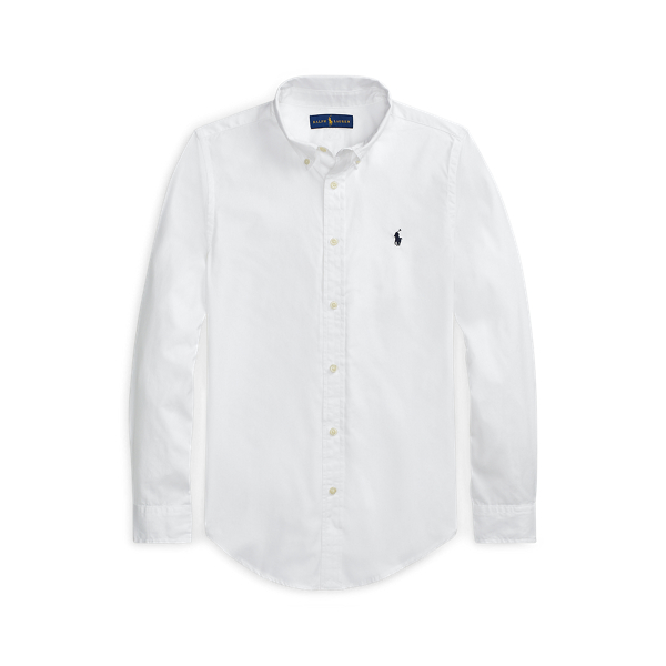 Custom Fit Cotton Oxford Shirt