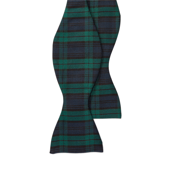 Tartan Silk Butterfly Bow Tie