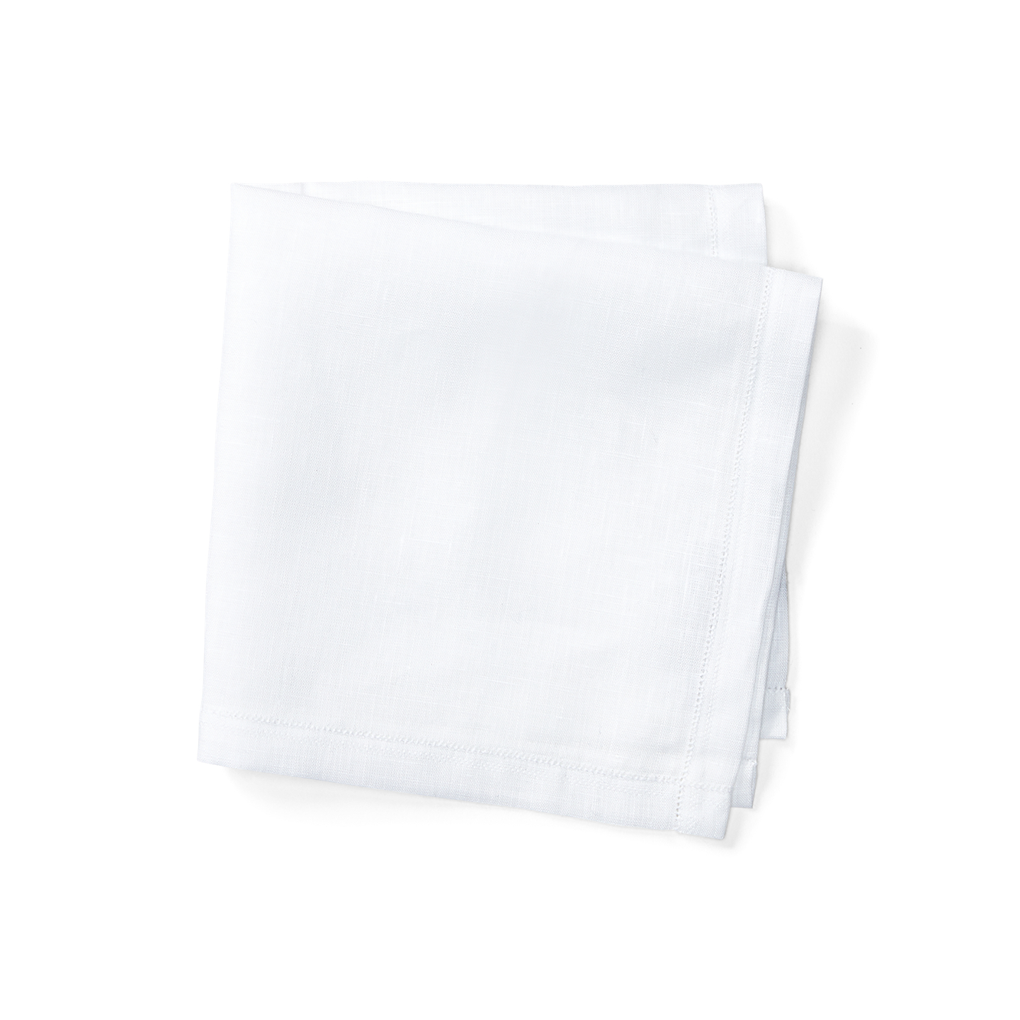 Нагрудный платок Ralph Lauren Linen Pocket Square, цвет: Белый — фото 1