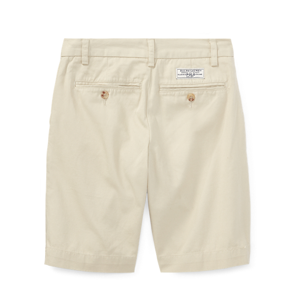 Basic Sand Cotton Chino Short Boys 8-20 2