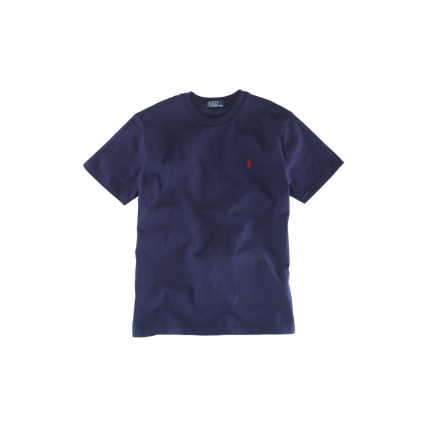Cruise Navy Cotton Jersey Crewneck T-Shirt Boys 8-20 3