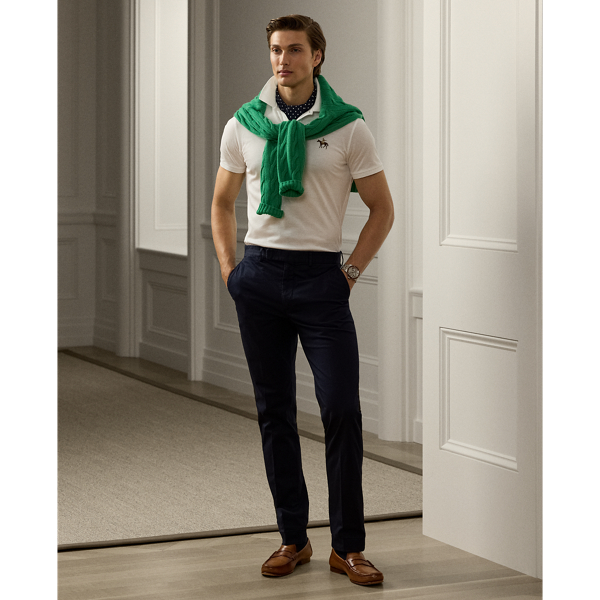 Men's Custom Fit Piqué Polo Shirt | Ralph Lauren