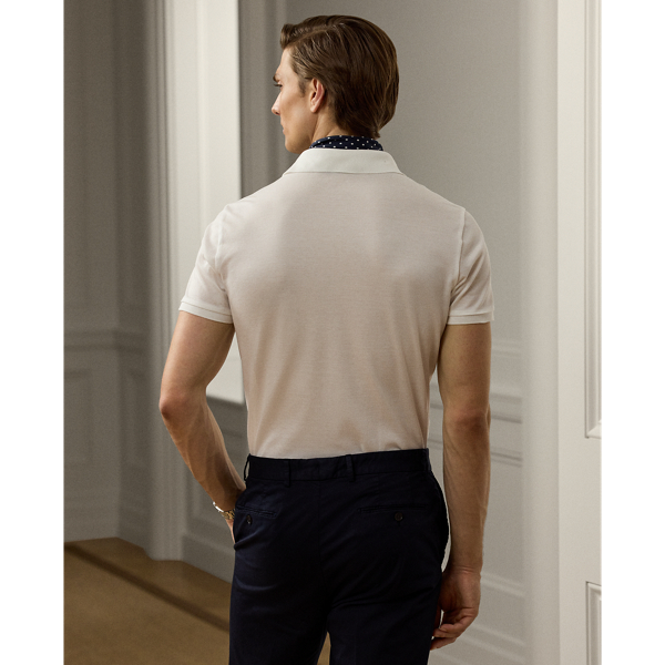 Men's Custom Fit Piqué Polo Shirt | Ralph Lauren