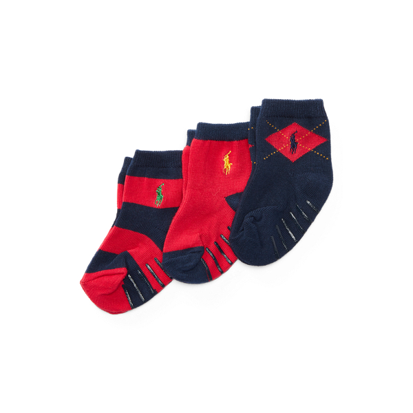 Argyle Rugby Sock 3-Pack Baby Boy 1