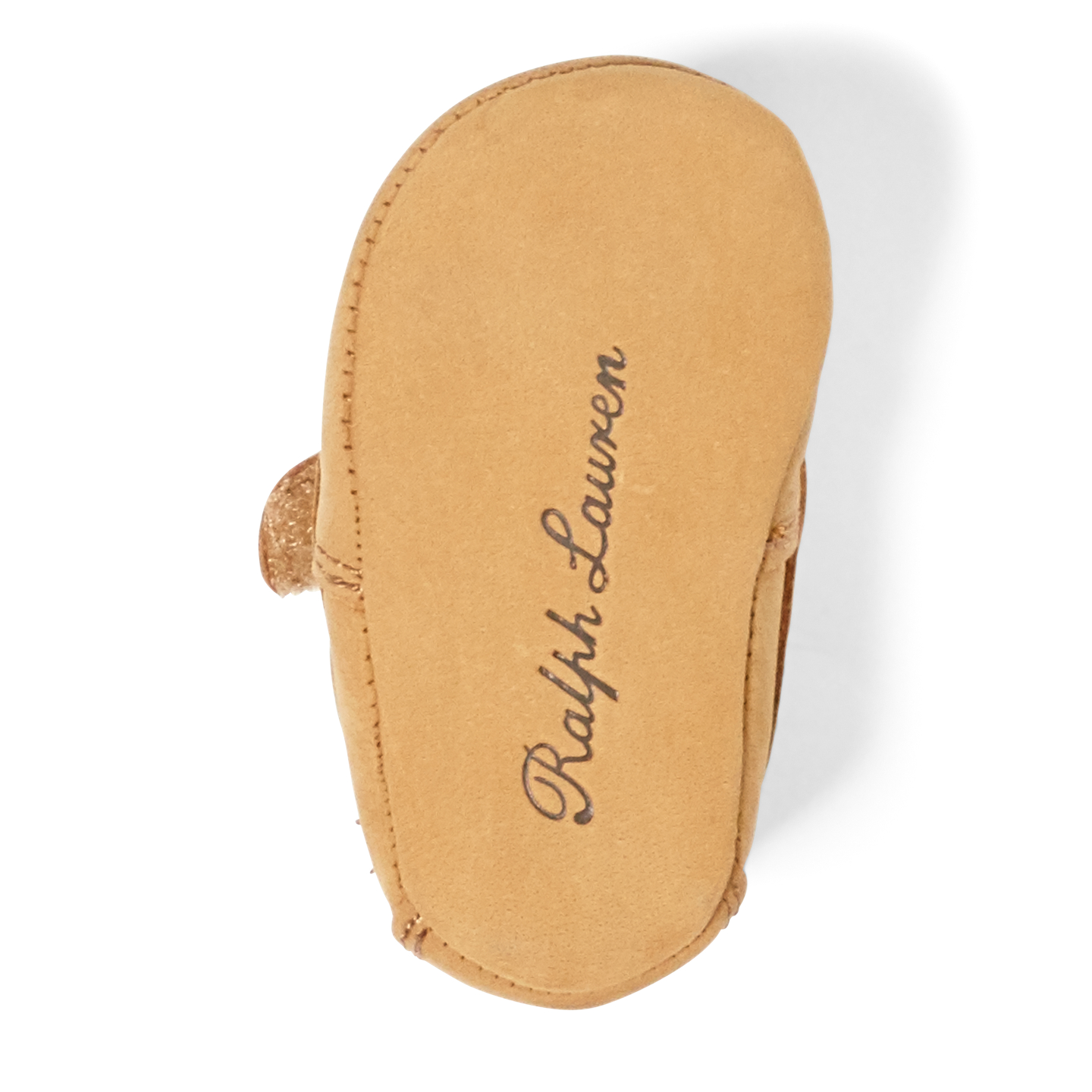 Детские туфли Ralph Lauren Captain Leather Loafer, цвет: Рыжевато-коричневый — фото 3