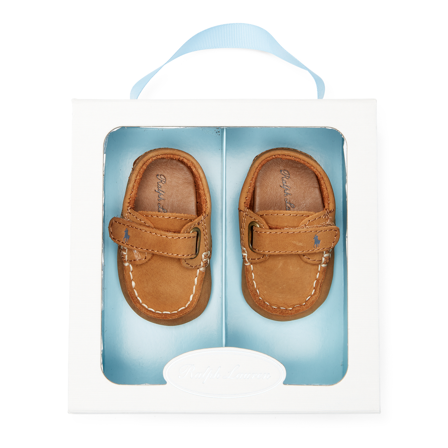Детские туфли Ralph Lauren Captain Leather Loafer, цвет: Рыжевато-коричневый — фото 4
