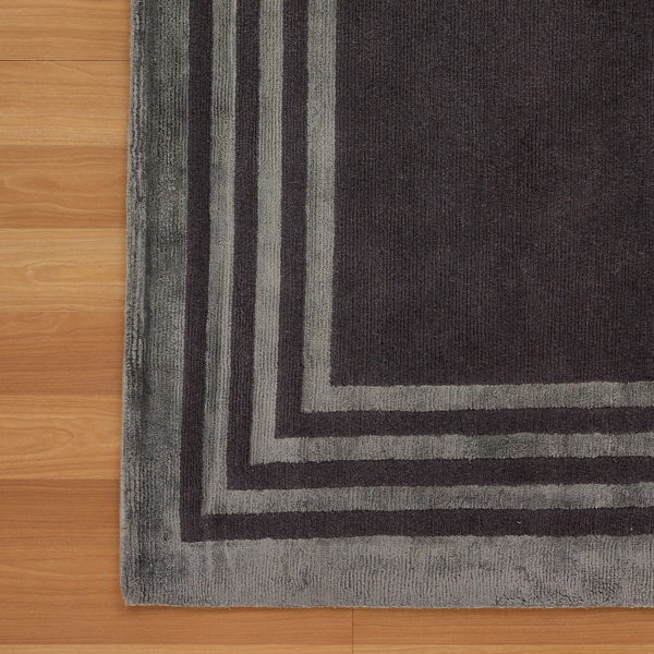 Platinum Ellington Border Rug Ralph Lauren Home 2