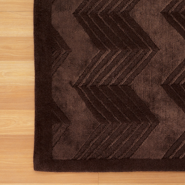 Mink Monroe Chevron Rug Ralph Lauren Home 2