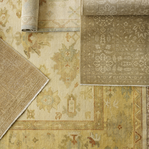 Antique Parchment Langford Cream Wool Rug Ralph Lauren Home 3