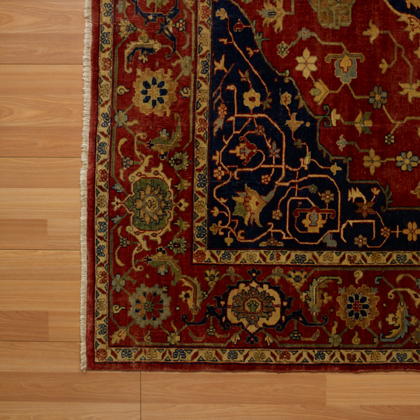 Norfolk Red Eastwood Medallion Rug Ralph Lauren Home 2