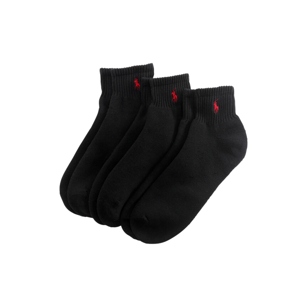 Quarter Sock 3 Pack for Men Ralph Lauren UK