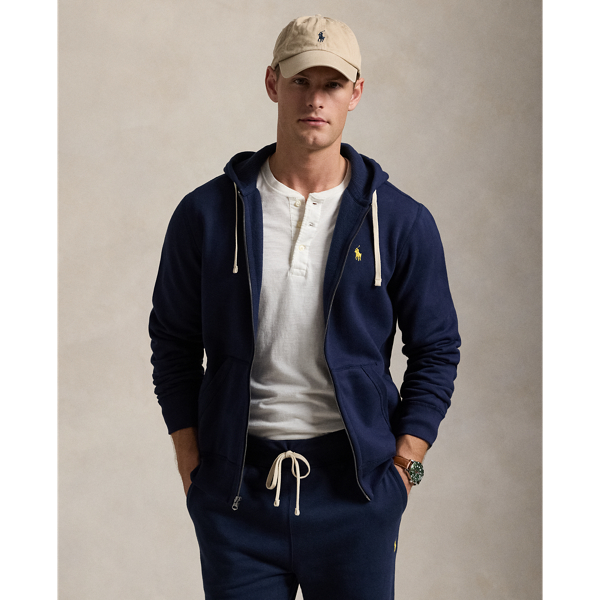 Polo zip hoodie men's sale