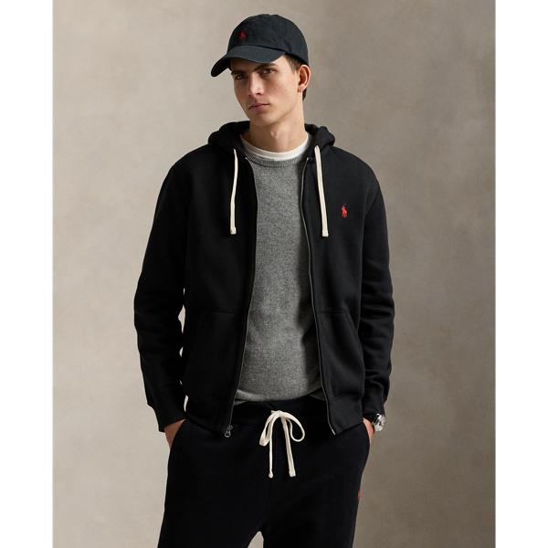 Polo ralph lauren men's full zip hoodie sale